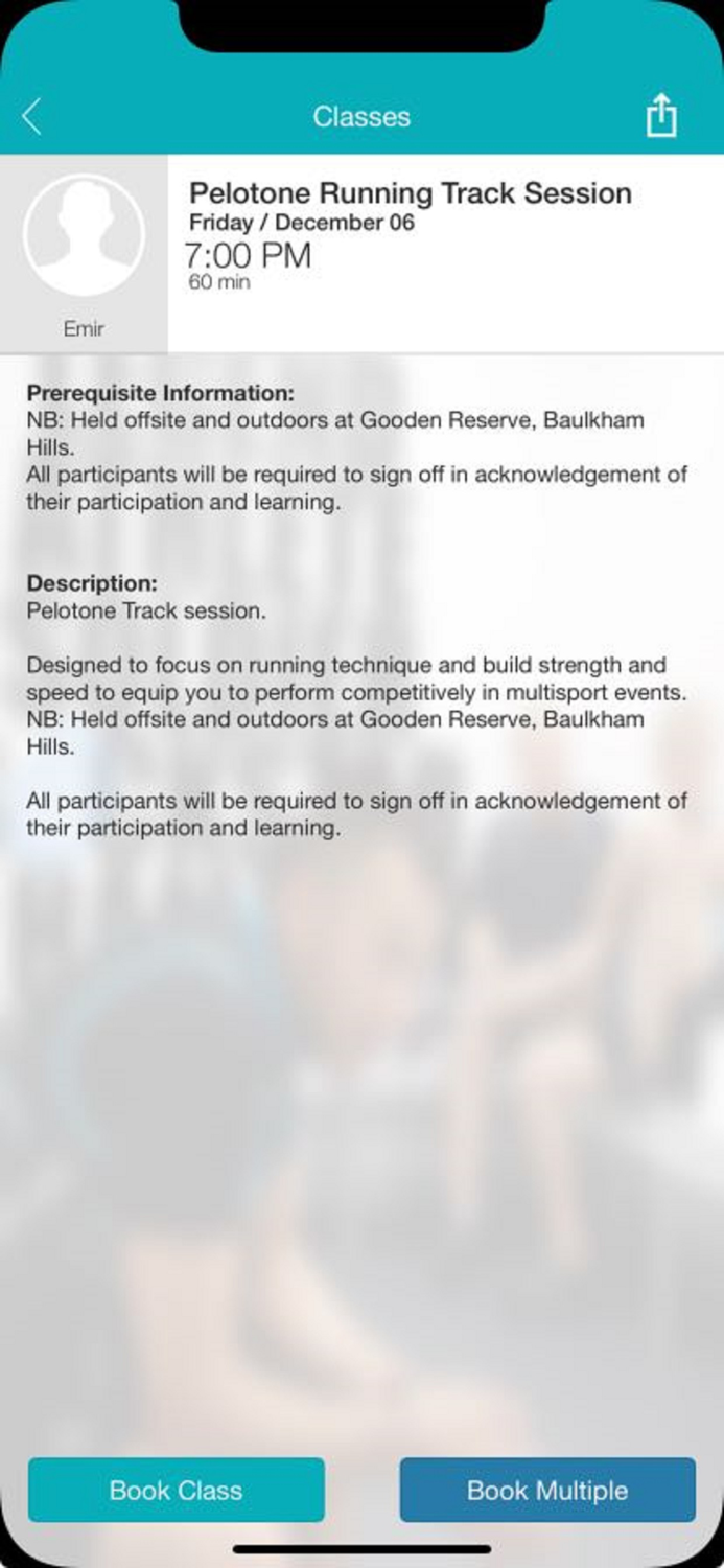 PELOTONE Indoor Cycle Studio