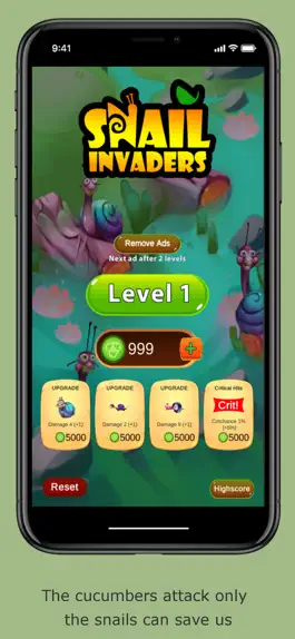 Game screenshot Snail Invaders mod apk