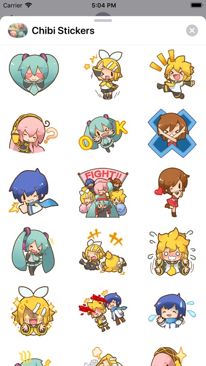 Anime Chibi Stickers Niko HD