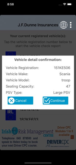 JFDunne Daily Vehicle Check(圖3)-速報App