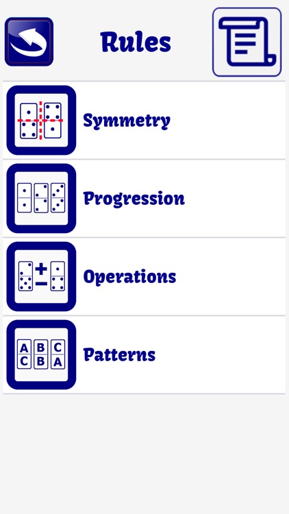 Domino psychotechnical test