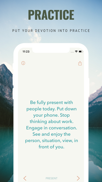 Practice Devo Daily Devotional screenshot 3