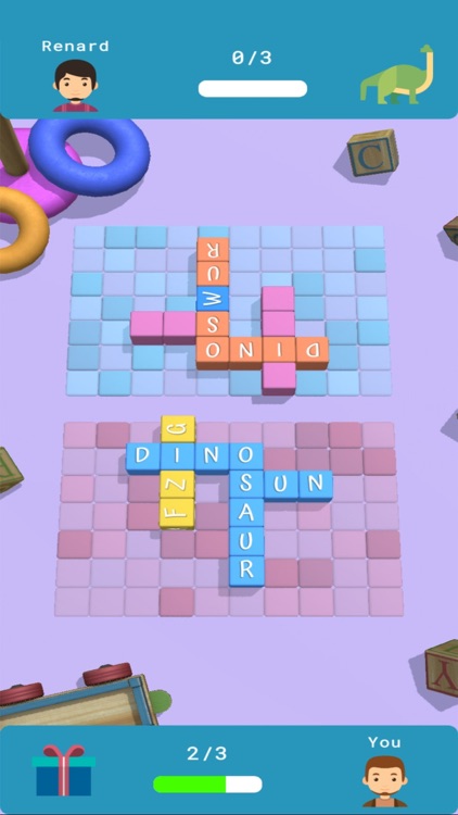 Word Blocks Puzzle 3D