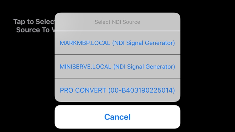 NDI Monitor