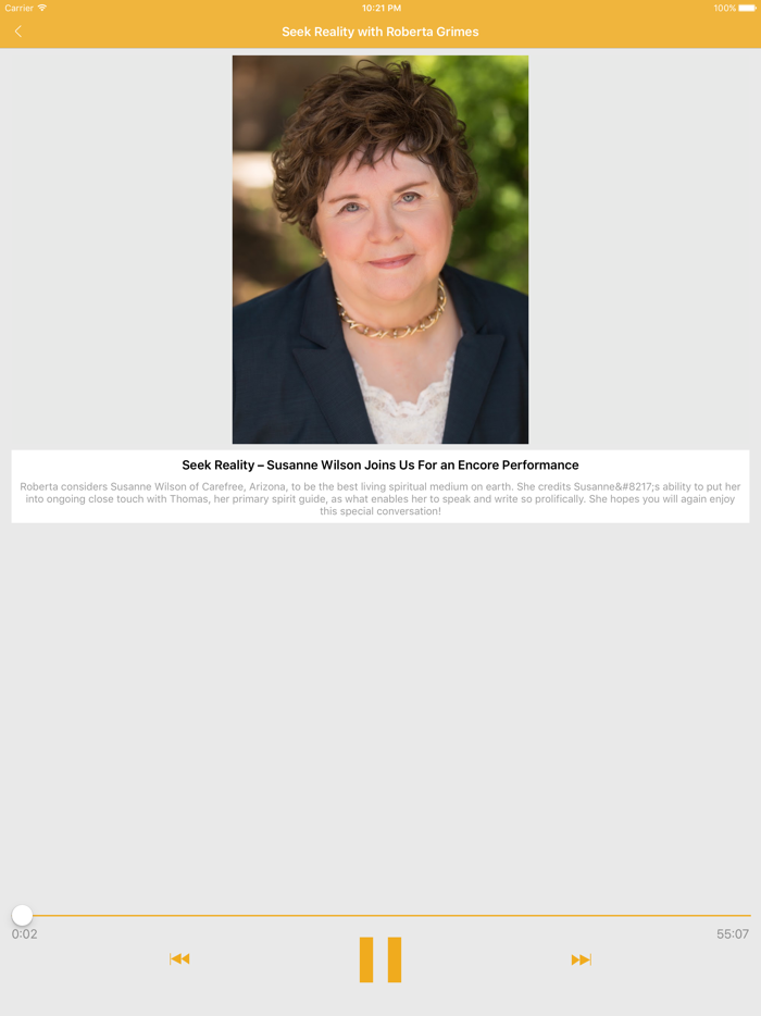 Seek Reality w/ Roberta Grimes