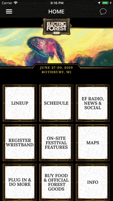 How to cancel & delete Electric Forest Festival from iphone & ipad 2