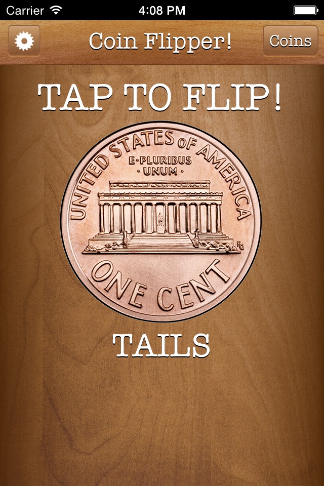 Flip a Coin App screenshot 4