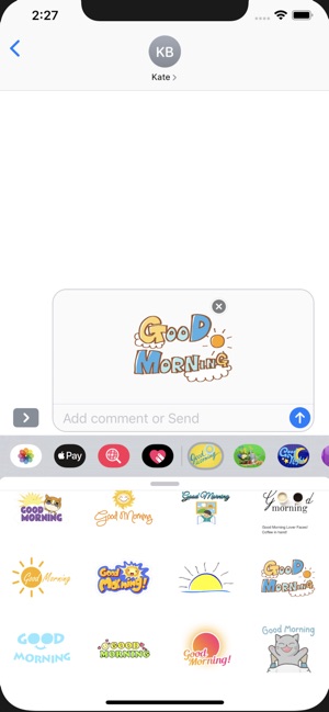 Good Morning-Emojis Stickers(圖3)-速報App