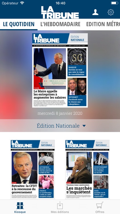 La Tribune - Kiosque Numérique screenshot-0
