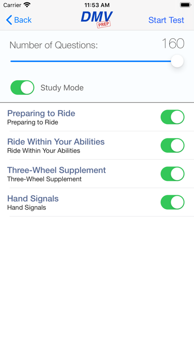 How to cancel & delete Motorcycle Test Prep from iphone & ipad 2