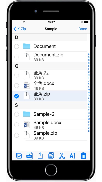 K-Zip Lite: Zip Unzip tool