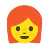 Redhead Emoji Stickers