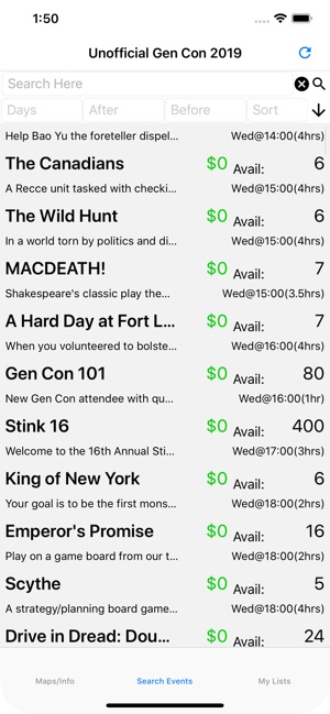 Unofficial Gen Con(圖2)-速報App