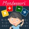 Designed for Schools, this app combines all the Montessori Arithmetic Charts and Tables activities into one app with no outside links or purchases