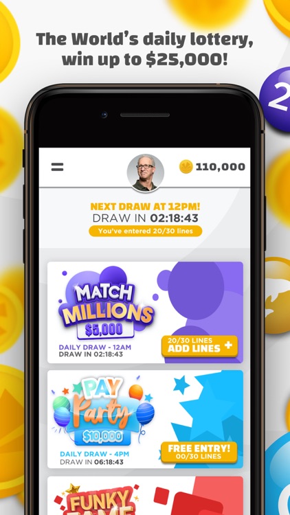 Free deals lotto app