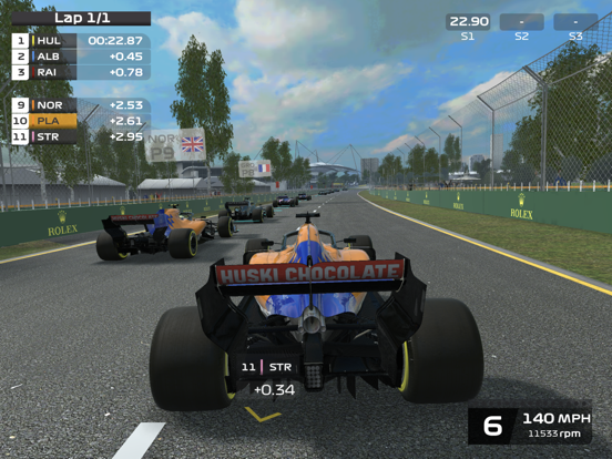 Игра F1 Mobile Racing