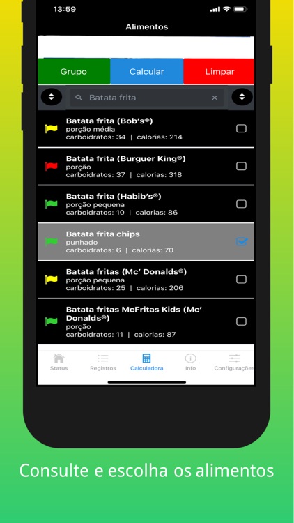 Diabepp - peso e glicemia