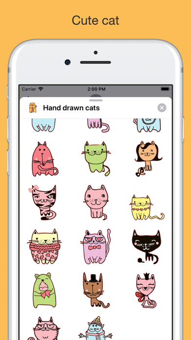 Cat - Stickers & Emoji screenshot 2