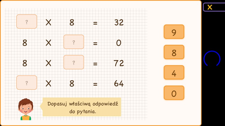 Tabliczka Mnożenia do 10 screenshot-8