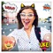 Sweet Snappy Photo Editor is a photo editing application that can transform you into a funny face with a variety of cute stickers photos