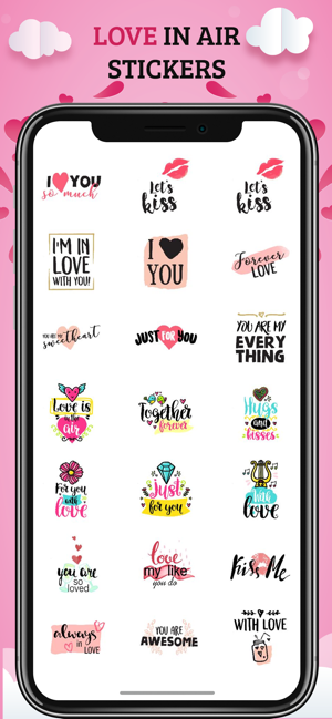 Love In Air-Kiss,Love Sticker(圖2)-速報App