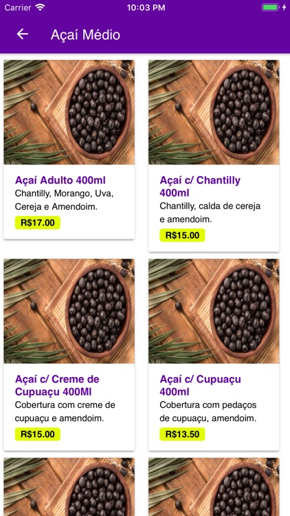 Açaí Turbinado screenshot-3