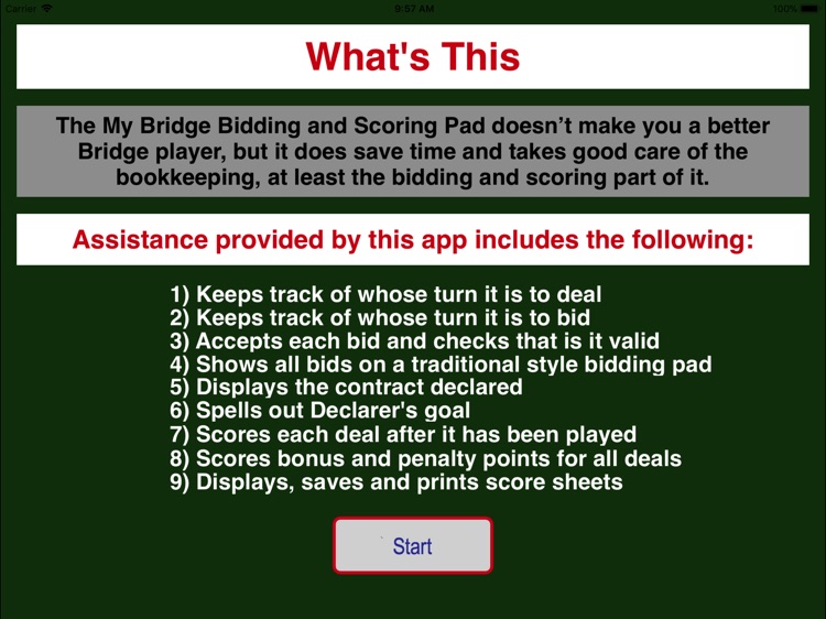 Bridge Bidding & Scoring Pad
