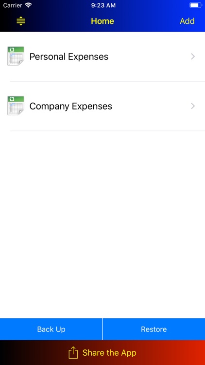 Expense Breakdown