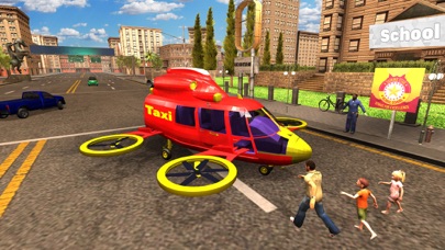 Drone Taxi Flight Simulator 3d screenshot 2