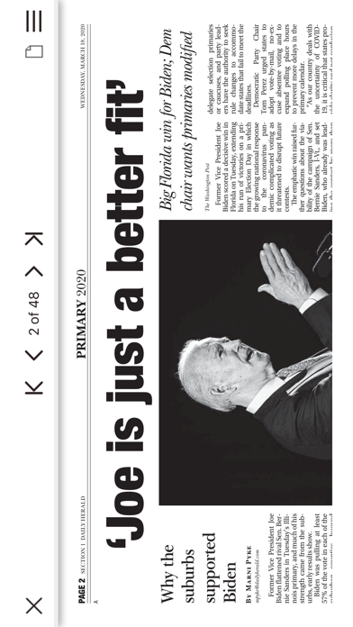 Daily Herald E-edition screenshot 4