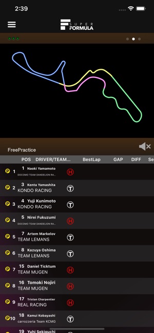 SUPER FORMULA Official APP(圖3)-速報App