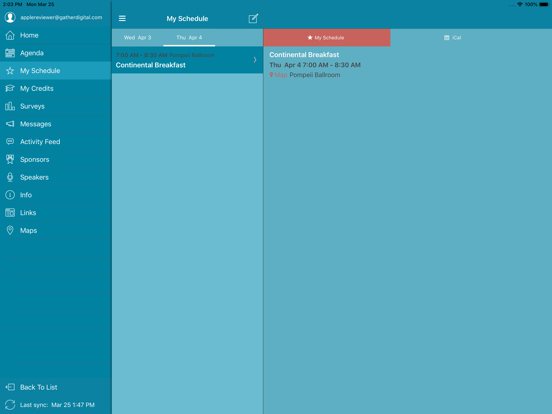 Screenshot #5 pour ABA LPL Conference