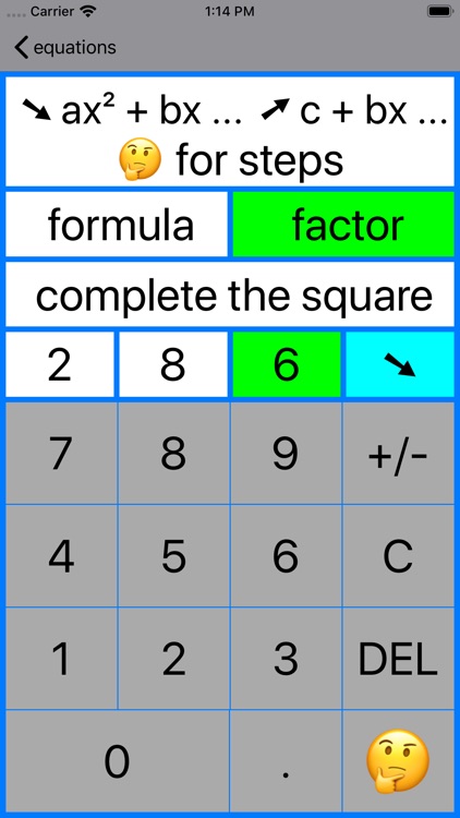 Quadratic Equations screenshot-4