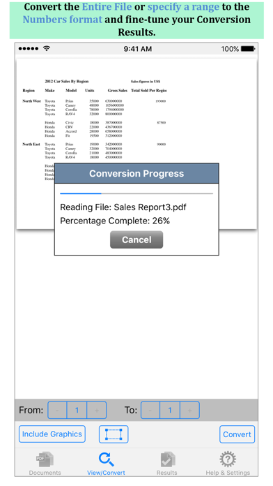 How to cancel & delete PDF to Numbers by PDF2Office from iphone & ipad 3