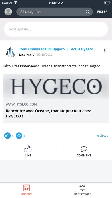 MyHygeco screenshot 2