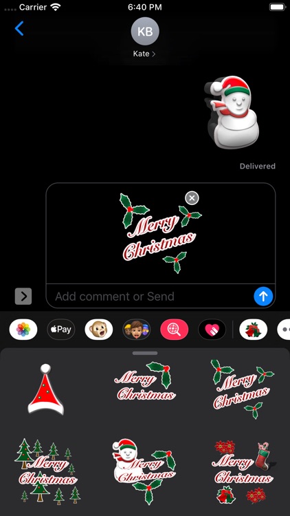 Happy Christmas Stickers screenshot-8