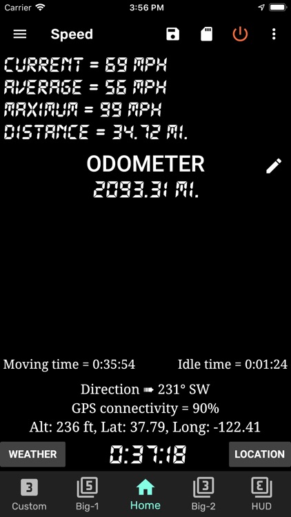GPS Speedometer and Odometer screenshot-7