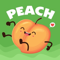 Peach Stickers