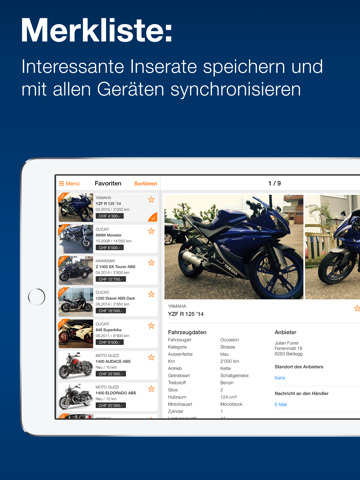 MotoScout24 Schweiz screenshot 4