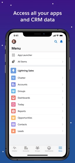 Salesforce app screenshot