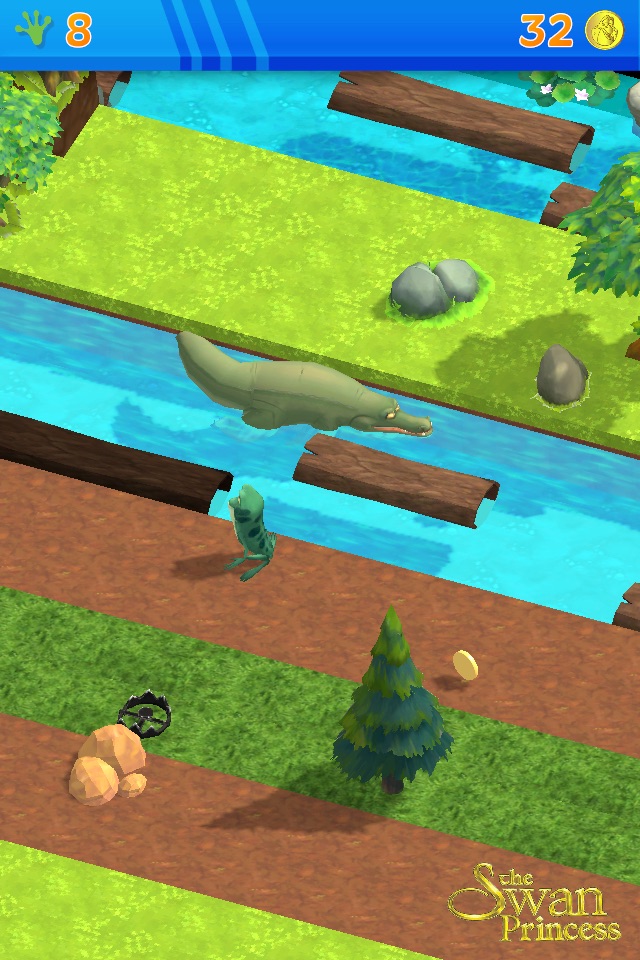 Swan Princess Gator Escape screenshot 2