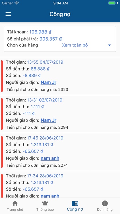 B247-Thu Tiền Mặt Tại Cửa Hàng