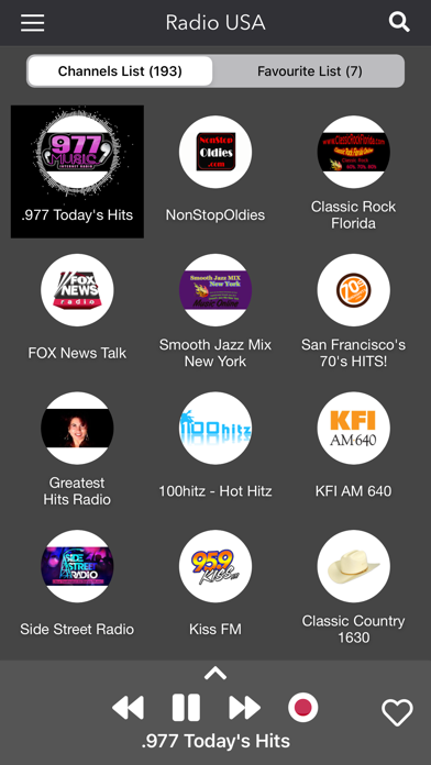Radio USA - American Radios FM screenshot 2