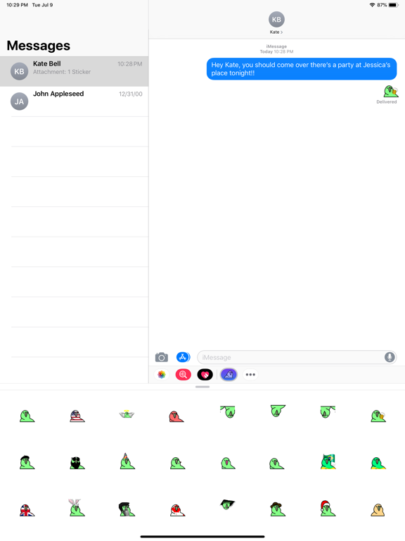 Screenshot #4 pour Party Parrots