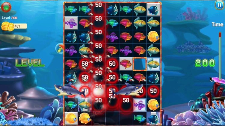 Match 3 fish game screenshot-4