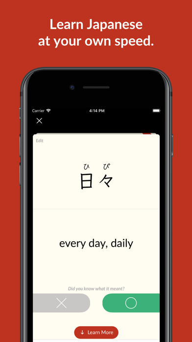 How to cancel & delete Manabi – Japanese Flashcards from iphone & ipad 1