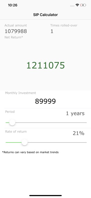 SIP Calculator For MutualFund(圖2)-速報App