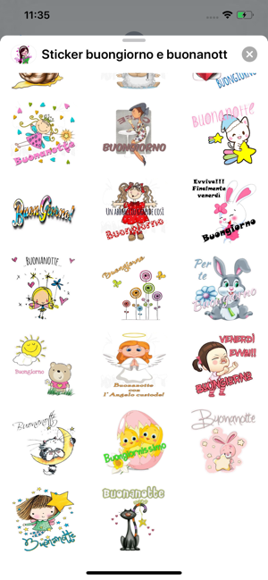 Sticker buongiorno e buonanott(圖4)-速報App