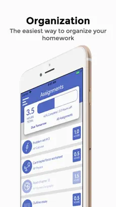 Captura de Pantalla 1 Student Homework Organizer iphone