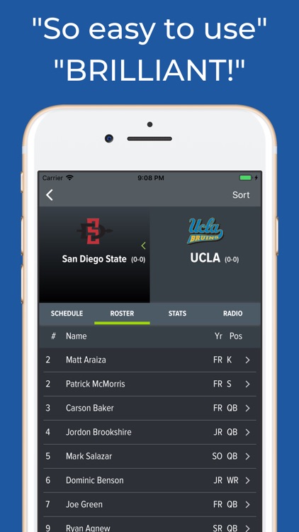 San Diego State Football App